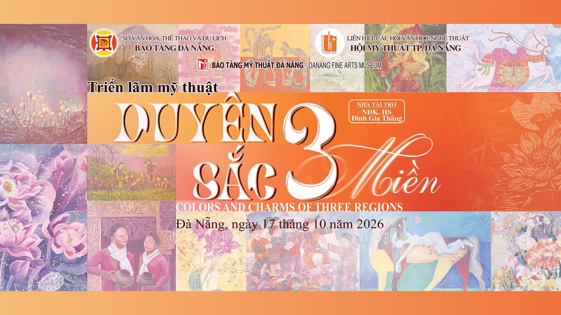 Triển lãm mỹ thuật “Duyên Sắc Ba Miền”