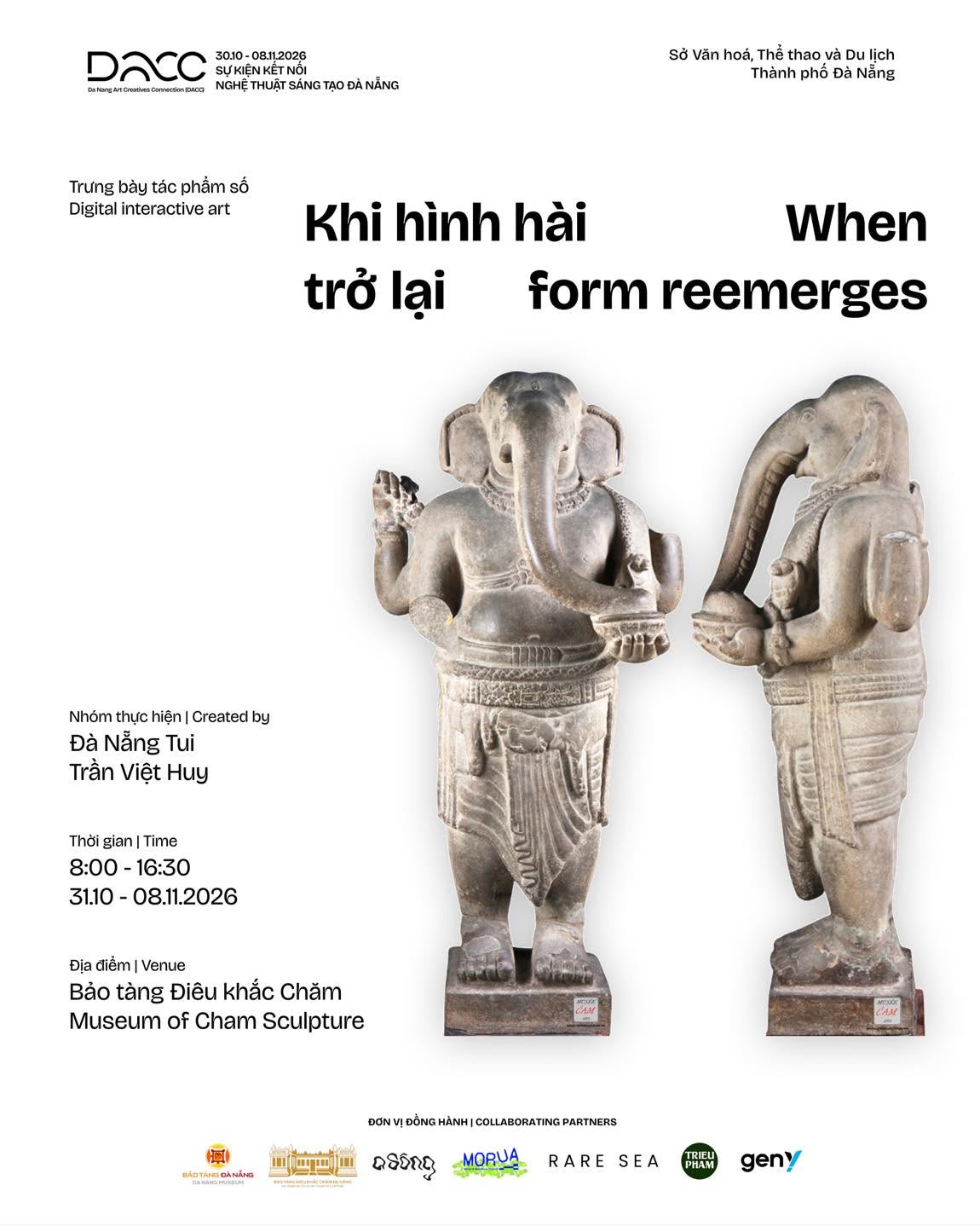 Digital Interactive Art Exhibition “When Form Reemerges” at DACC 2026