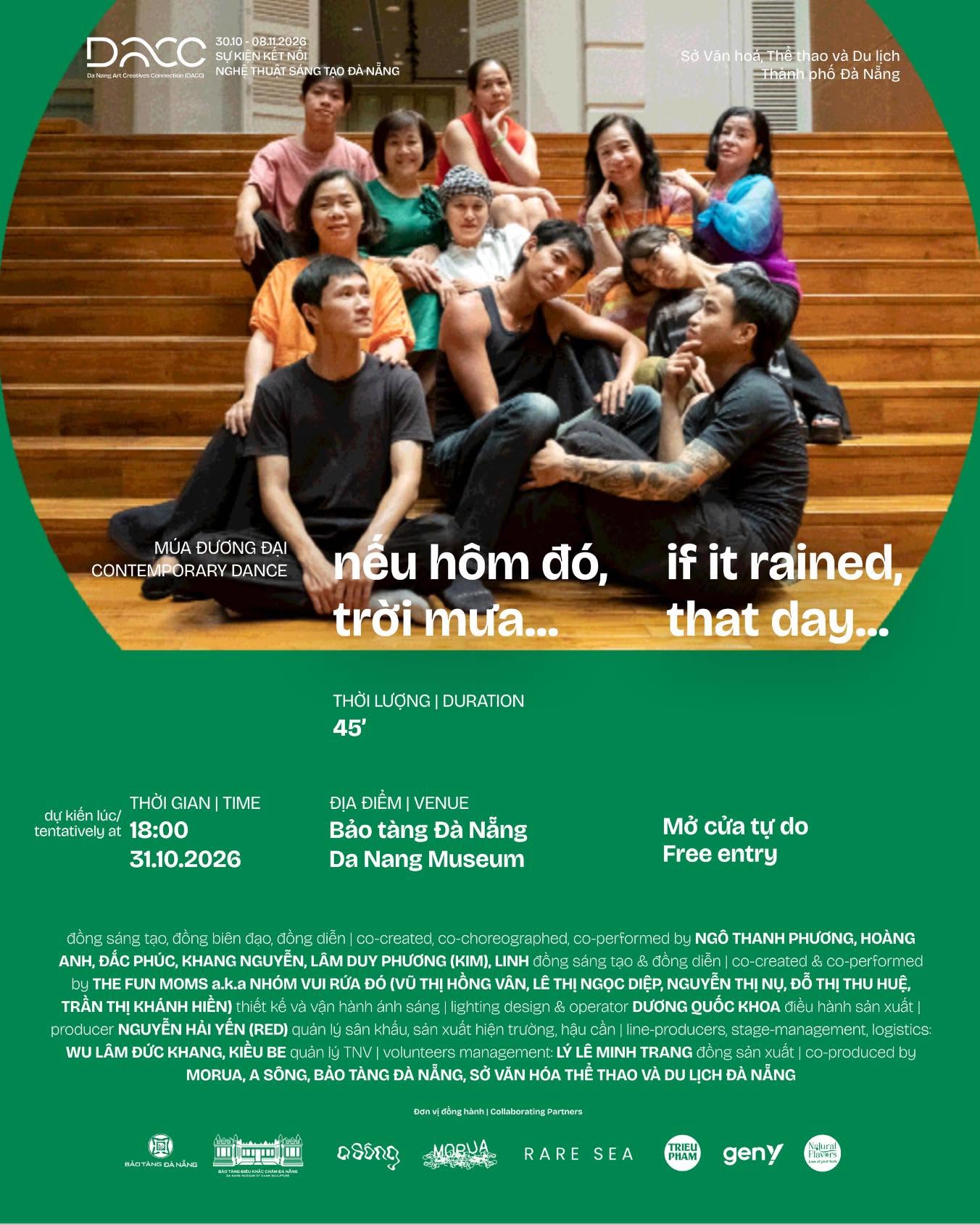 Contemporary Dance Performance “If it rained, that day…” at DACC 2026